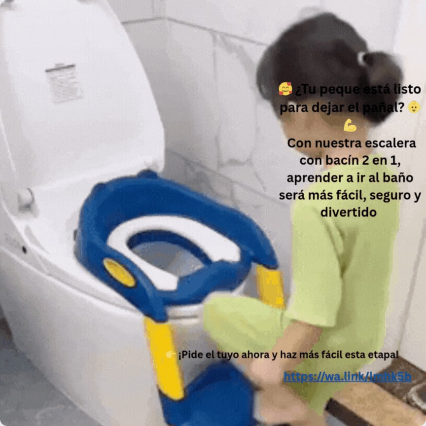 Adactador  de inodoro para niños