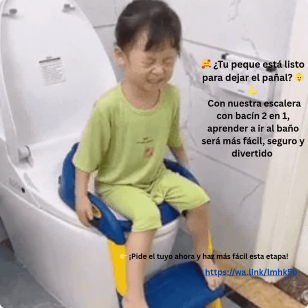 Adactador  de inodoro para niños