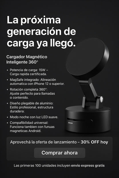 Cargador Magnético PowerMag