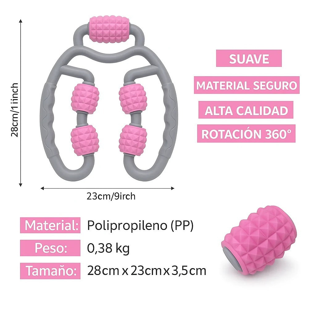 Fitdrain - Rodillo masajeador