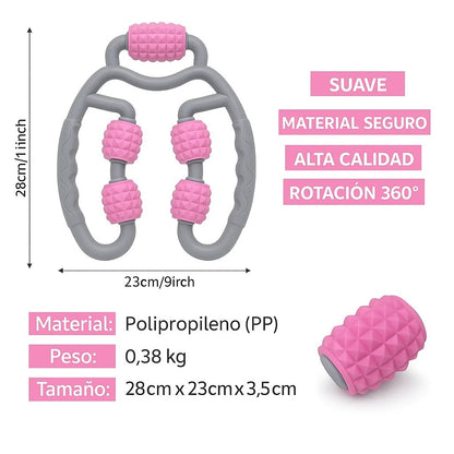 Fitdrain - Rodillo masajeador